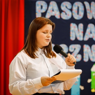 Pasowanie pierwszoklasistów w Szkole Podstawowej w Brzeźcach - 18.10.2022