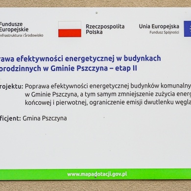 Termomodernizacja budynków przy ul. Hallera 52a i 52b w Pszczynie - 13.10.2022