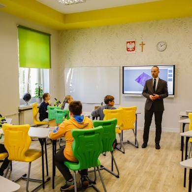 Otwarcie Zielonej Pracowni w Szkole Podstawowej w Brzeźcach - 18.10.2022