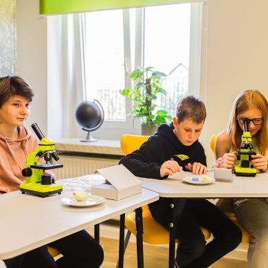 Otwarcie Zielonej Pracowni w Szkole Podstawowej w Brzeźcach - 18.10.2022