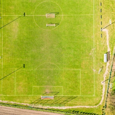 Nowe oświetlenie boiska LKS Studzienice - 12.10.2022