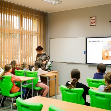 Otwarcie Zielonej Pracowni w Szkole Podstawowej nr 5 w Pszczynie - 23.11.2022