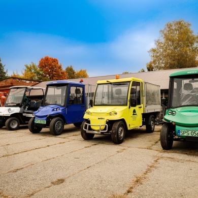 Nowe pojazdy elektryczne w taborze Miejskiego Zakładu Zieleni i MORIS Pszczyna - 14.10.2022