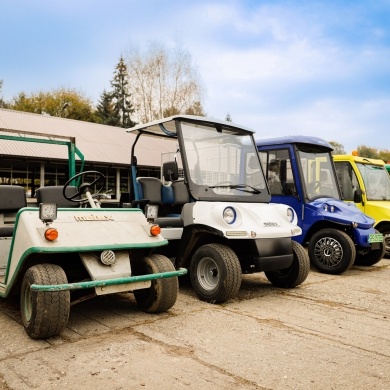 Nowe pojazdy elektryczne w taborze Miejskiego Zakładu Zieleni i MORIS Pszczyna - 14.10.2022