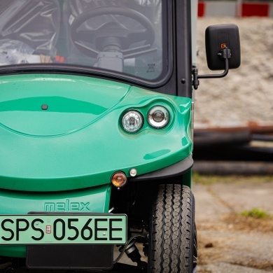 Nowe pojazdy elektryczne w taborze Miejskiego Zakładu Zieleni i MORIS Pszczyna - 14.10.2022