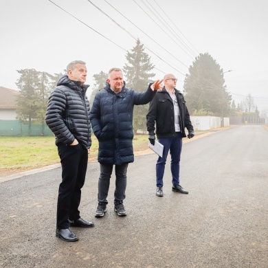 Rozbudowa ulicy Czajkowskiego w Pszczynie - 02-05.12.2022