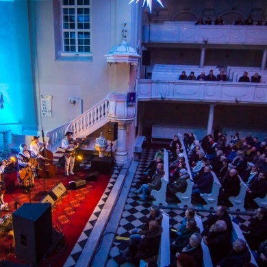 Koncert kolęd i pastorałek w wykonaniu zespołu Trebunie Tutki w kościele ewangelickim - 18.12.2022