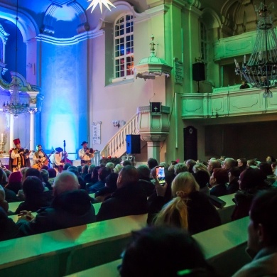 Koncert kolęd i pastorałek w wykonaniu zespołu Trebunie Tutki w kościele ewangelickim - 18.12.2022