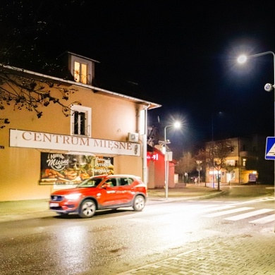 Nowe oświetlenie przejść dla pieszych w gminie Pszczyna - 12.2022-01.2023