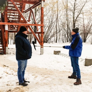 Wieża widokowa w Wiśle Małej - 23.01.2022