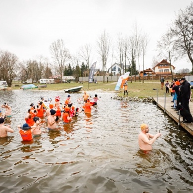 31. Finał WOŚP - Morsowanie w Łące - 28.01.2022