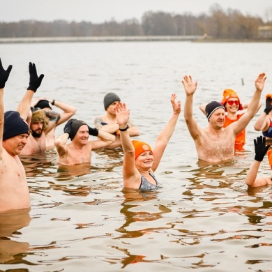 31. Finał WOŚP - Morsowanie w Łące - 28.01.2022