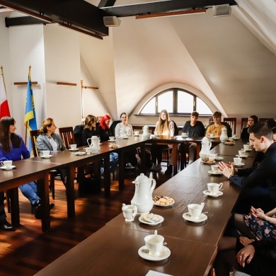 Zwolnieni z Teorii - spotkanie z uczniami w Urzędzie Miejskim - 07.03.2023