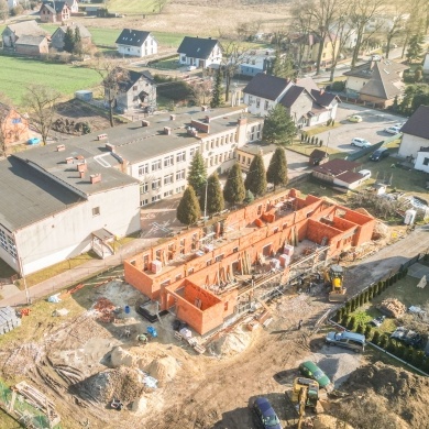 Budowa nowego przedszkola w Czarkowie - 02.03.2023