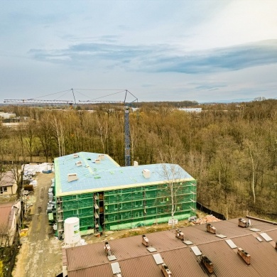 Budowa budynków komunalnych przy ulicy Dobrawy w Pszczynie - 24-27.12.2022