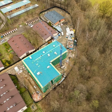 Budowa budynków komunalnych przy ulicy Dobrawy w Pszczynie - 24-27.12.2022