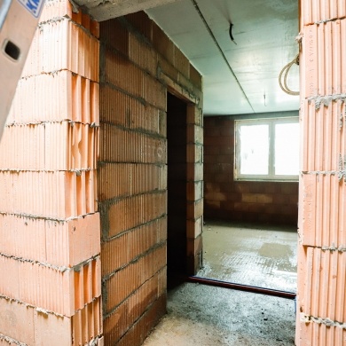 Budowa budynków komunalnych przy ulicy Dobrawy w Pszczynie - 24-27.12.2022