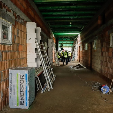 Budowa budynków komunalnych przy ulicy Dobrawy w Pszczynie - 24-27.12.2022