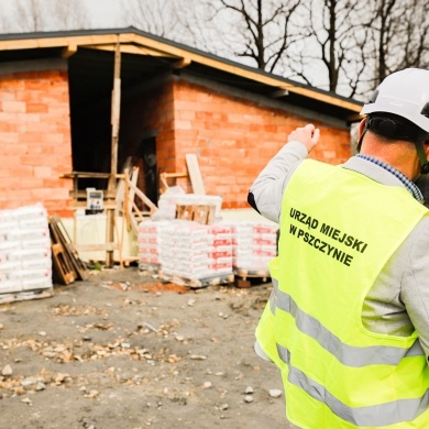 Budowa budynków komunalnych przy ulicy Dobrawy w Pszczynie - 24-27.12.2022