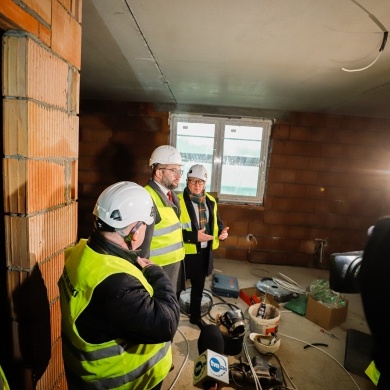 Budowa budynków komunalnych przy ulicy Dobrawy w Pszczynie - 24-27.12.2022