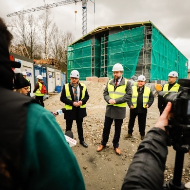 Budowa budynków komunalnych przy ulicy Dobrawy w Pszczynie - 24-27.12.2022