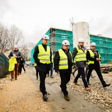 Budowa budynków komunalnych przy ulicy Dobrawy w Pszczynie - 24-27.12.2022