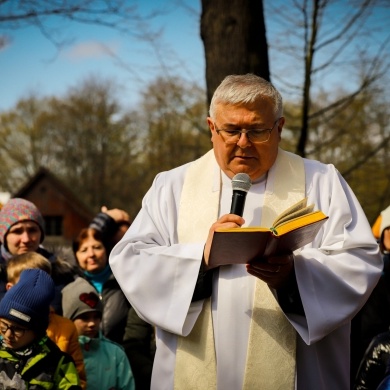 Święcenie pokarmów w skansenie - 08.04.2023