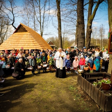 Święcenie pokarmów w skansenie - 08.04.2023