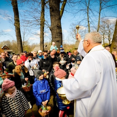 Święcenie pokarmów w skansenie - 08.04.2023