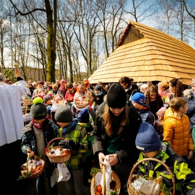 Święcenie pokarmów w skansenie - 08.04.2023