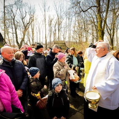 Święcenie pokarmów w skansenie - 08.04.2023