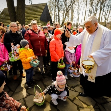 Święcenie pokarmów w skansenie - 08.04.2023