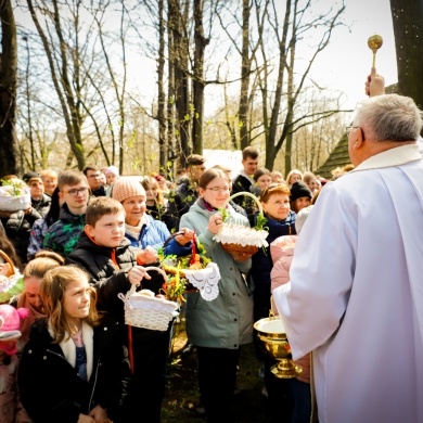 Święcenie pokarmów w skansenie - 08.04.2023