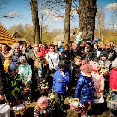 Święcenie pokarmów w skansenie - 08.04.2023