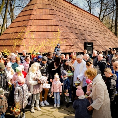 Święcenie pokarmów w skansenie - 08.04.2023