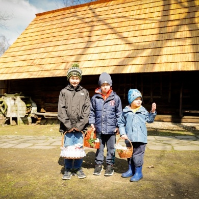 Święcenie pokarmów w skansenie - 08.04.2023