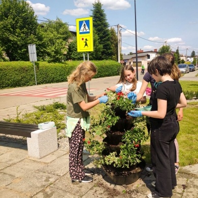 „Zielona przerwa w lekcji” w Szkole Podstawowej nr 6 w Pszczynie - 06.2023