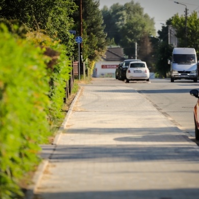 Budowa ciągu pieszo-rowerowego wzdłuż ulicy Słowackiego w Pszczynie - 26.06.2023