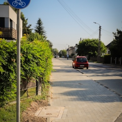 Budowa ciągu pieszo-rowerowego wzdłuż ulicy Słowackiego w Pszczynie - 26.06.2023