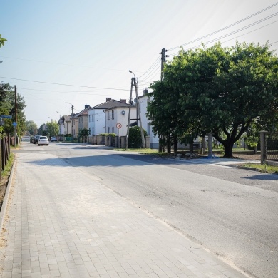 Budowa ciągu pieszo-rowerowego wzdłuż ulicy Słowackiego w Pszczynie - 26.06.2023