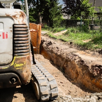 Rozpoczęła się przebudowa ulicy Gajowej w Pszczynie - 03.07.2023