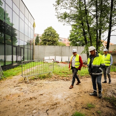 Budowa Pszczyńskiego Centrum Kultury - 03.08.2023