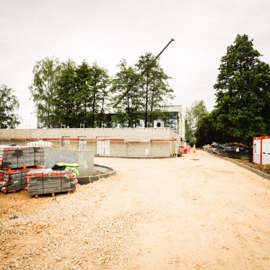 Budowa Pszczyńskiego Centrum Kultury - 03.08.2023