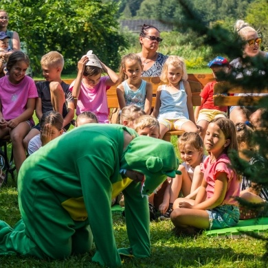 Przedstawienia dla dzieci w Piasku i w Czarkowie - 19.08.2023