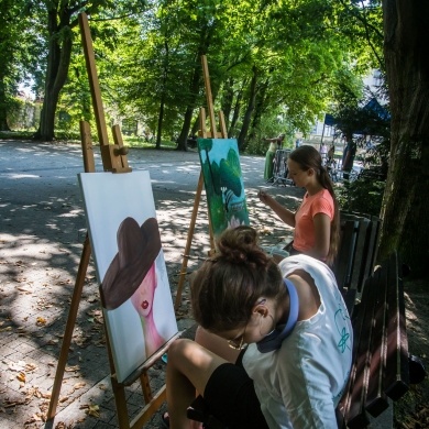 Happening rzeźbiarski w Pszczynie - 19.08.2023