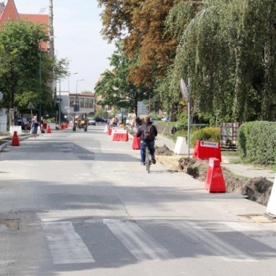 Trwa przebudowa ul. Begedaina