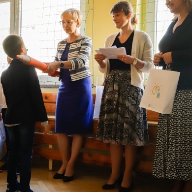Pasowanie na ucznia w Szkole Podstawowej nr 5 w Pszczynie - 11.10.2023