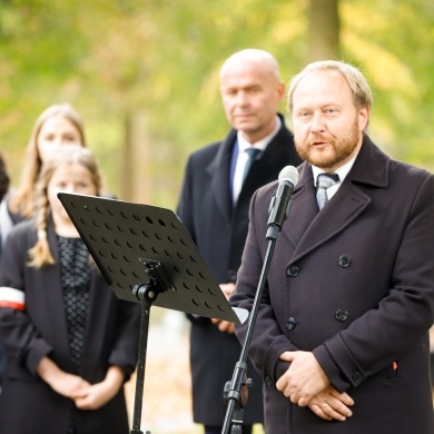 Uroczystość oznaczenia grobu powstańca śląskiego Franciszka Kozika znakiem pamięci Tobie Polsko - 24.10.2023