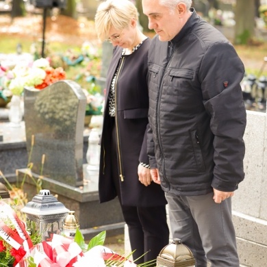 Uroczystość oznaczenia grobu powstańca śląskiego Franciszka Kozika znakiem pamięci Tobie Polsko - 24.10.2023