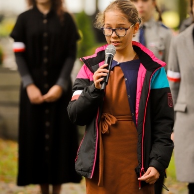 Uroczystość oznaczenia grobu powstańca śląskiego Franciszka Kozika znakiem pamięci Tobie Polsko - 24.10.2023